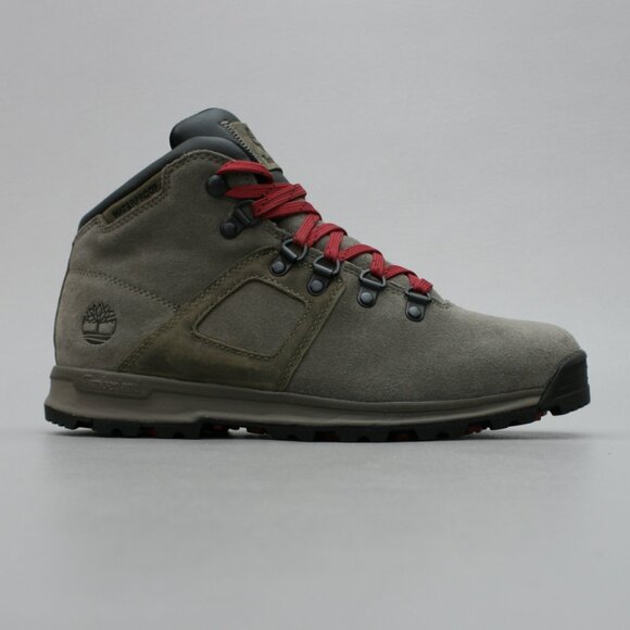 Timberland Men's 7.5 Scramble Gray Suede Leather Hiker Trail Ankle Boots - A1ZV7 - Picture 4 of 12